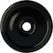 Ekena Millwork Theia Ceiling Medallion (Fits Canopies up to 6 3/4"), 24"OD x 3 5/8"ID x 1 3/4"P, Black Pearl CM24THBPS - alternate 1